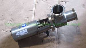lot 117 image: G & H Denmark flow control valve food grade stainless steel