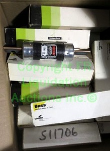 lot 207 image: Cooper Buss industrial fuses