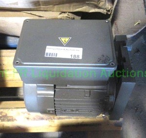 lot 188 image: LS electric motor for rotary vane vacuum pump