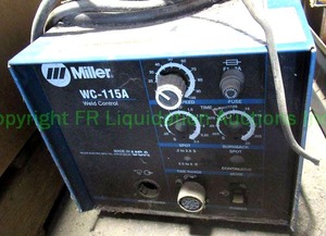 lot 183 image: Miller WC-115A weld control welding machine