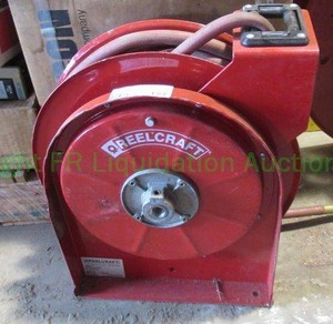 lot 171 image: Reelcraft model 6Z160 retractable hose reel