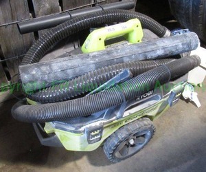 lot 164 image: Ryobi cordless wet dry vac, no battery