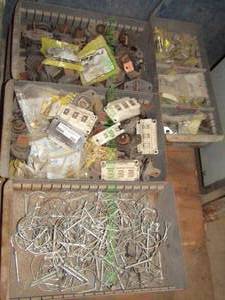 lot 295 image: Assorted industrial hardware as shown