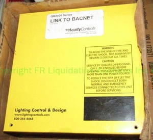 lot 315 image: Acuity controls series GR2400 link to bacnet junction & pull box