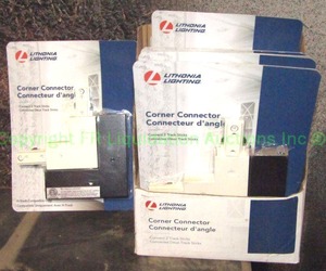 lot 316 image: Lithonia Lighting corner connectors in blister packs