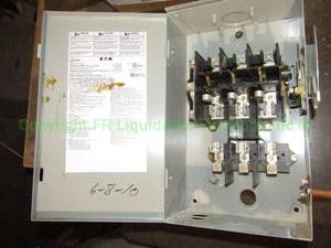 lot 318 image: Eaton general duty safety switch DG322NRB