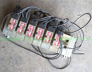 lot 346 image: Numatics multi solenoid valve block