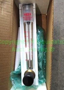 lot 353 image: King instrument company 4 inch flowmeter