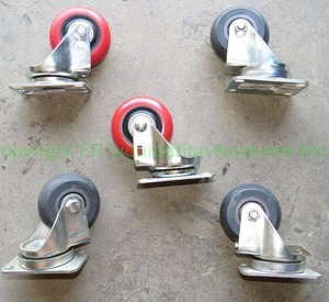 lot 359 image: Industrial cart wheels, never used