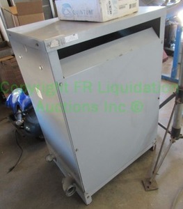 lot 337 image: Cutler Hammer Westinghouse dry type distribution transformer V48M28T75J