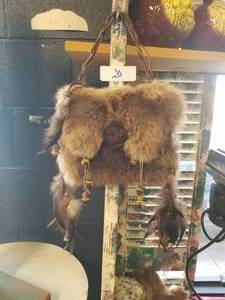 lot 20 image: Animal hide purse