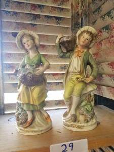 lot 29 image: Homco ceramic figures