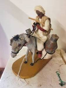 lot 28 image: Rider on Donkey display piece