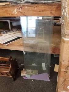 lot 77 image: Glass for a shelf