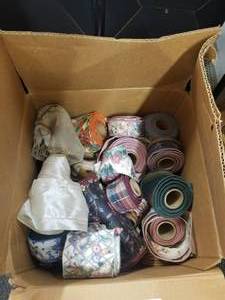 lot 125 image: Box of Of Ribbon