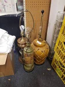 lot 126 image: Lamps