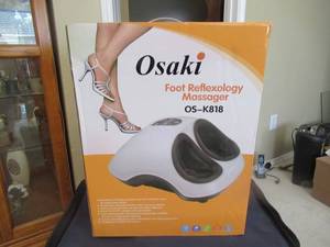 lot 40 image: OSAKI FOOT REFLEXOLOGY MASSAGER MODEL #OS-K818 USED ONCE