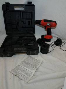 lot 165 image: Black & Decker Cordless Drill