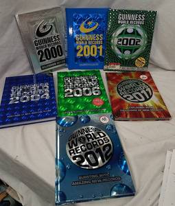 lot 166 image: Guinness Books of World Records