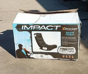 lot 157 image: Impact X-Rocker Gaming Chair