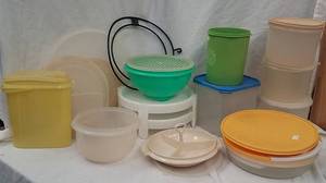 lot 195 image: Tupperware Storage Containers