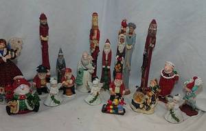 lot 202 image: Christmas Figurines