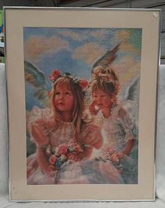 lot 267 image: Framed &amp Matted Puzzle by Sandra Kuck