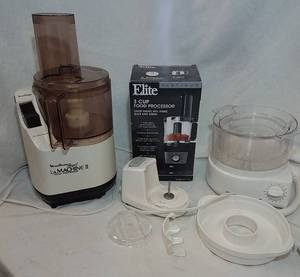 lot 302 image: 3 Cup Food Processor