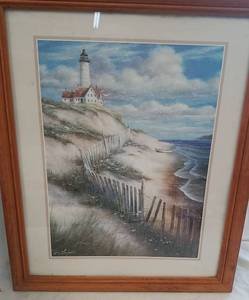 lot 392 image: Framed Print