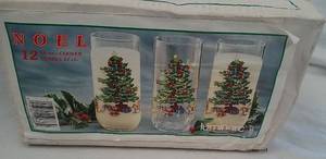 lot 293 image: Set of 6 Christmas Glasses