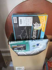 lot 214 image: BEAUTYREST ADJUSTABLE BED FRAME KING THRU TWIN ONE SIZE FITS ALL AND 3M AIR CONDITIONING FILTER 20X 25 X 1