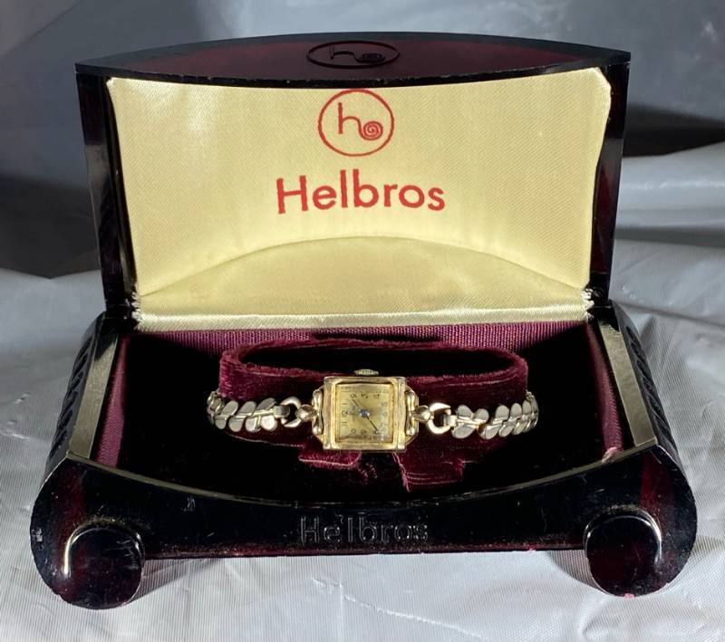 lot 156 image: Helbros Ladies Watch in Helbros Watch box