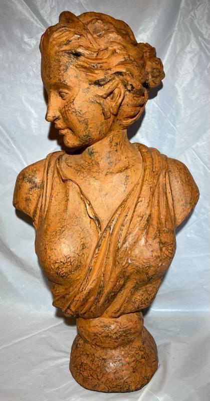 lot 139 image: Diana of Versailles Cast iron Bust
