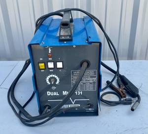 lot 3 image: Dual Mig 131 Welding System