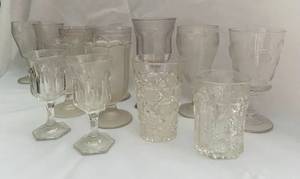 lot 55 image: Vintage Glassware