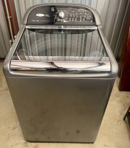 lot 8 image: Whirlpool Cobrio Platinum Washing Machine (matches Dryer in Lot 3) model #WTW8800YC1