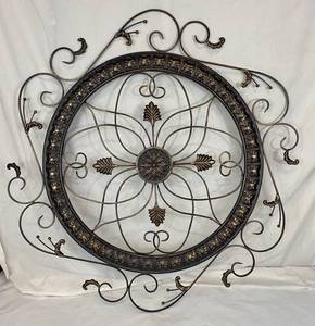 lot 82 image: Metal Wall Art