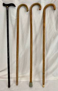 lot 113 image: Walking Canes