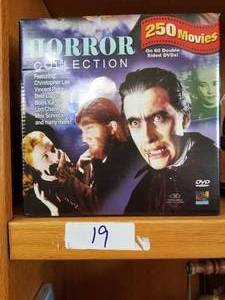lot 19 image: Horror DVD movie collection