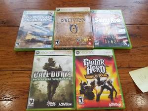 lot 17 image: Xbox 360 games