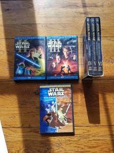 lot 15 image: Star Wars DVD movies