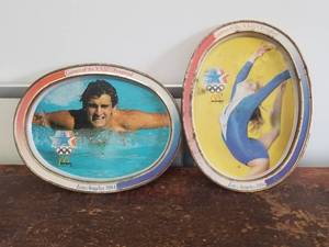 lot 22 image: 1984 McDonald Olympic tray souvenirs