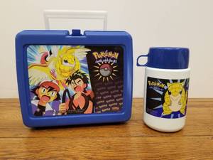 lot 56 image: Pokemon Lunch box with Thermos