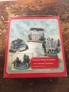 lot 45 image: Haunted Cemetery ceramic set
