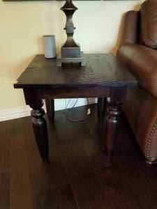 lot 104 image: Side Table  different location and pick up date - Arlington