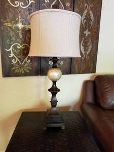 lot 123 image: Table lamp different location and pick up date - Arlington