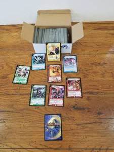lot 130 image: Duel masters cards and stickers
