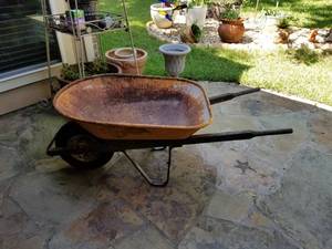 lot 163 image: Wheel barrow  different location and pick up date - Arlington
