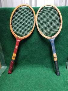 lot 210 image: Vintage Tennis Rackets
