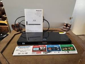 lot 196 image: Panasonic Blue ray DVD player